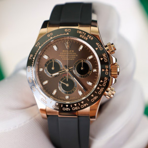 Đồng Hồ Rolex Rep 1:1 Rolex Daytona Chocolate Bọc Vàng 18K 40mm BT Factory