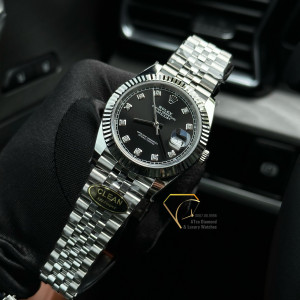 Đồng Hồ Rolex Rep 1:1 Rolex Datejust 41 126334 Oystersteel Black Dial 41mm Clean Factory