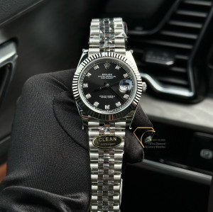 Đồng Hồ Rolex Rep 1:1 Rolex Datejust 41 126334 Oystersteel Black Dial 41mm Clean Factory
