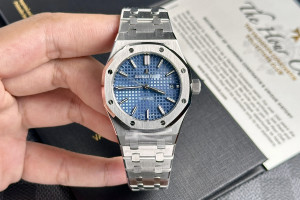 Đồng Hồ AP Rep 1:1 Audemars Piguet Royal Oak 15450ST Blue 37mm APS Factory