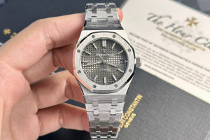 Đồng Hồ AP Rep 1:1 Audemars Piguet Royal Oak 15450ST Grey 37mm APS Factory