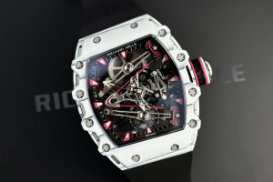 Đồng Hồ RM Rep 1:1 Richard Mille RM38-02 Bubba Watson White Skeleton Quartz TPT 43.7 x 50mm RM Factory