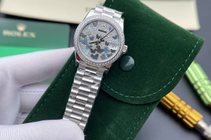 Đồng Hồ Rolex Rep 1:1 Rolex Datejust 31 278289RBR Buttefly Dial 31mm EW Factory